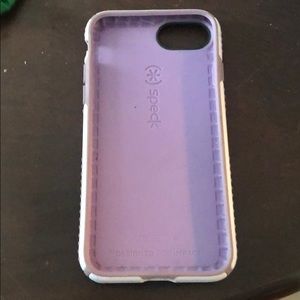 Speck I phone 7 purple case